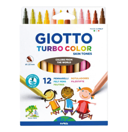 Marcadores Giotto Turbo Color Skin Tones