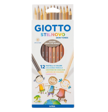 Lápis de Cor Giotto Stilnovo Skin Tones