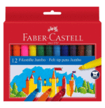 Faber-Castell Marcadores Jumbo 12 cores