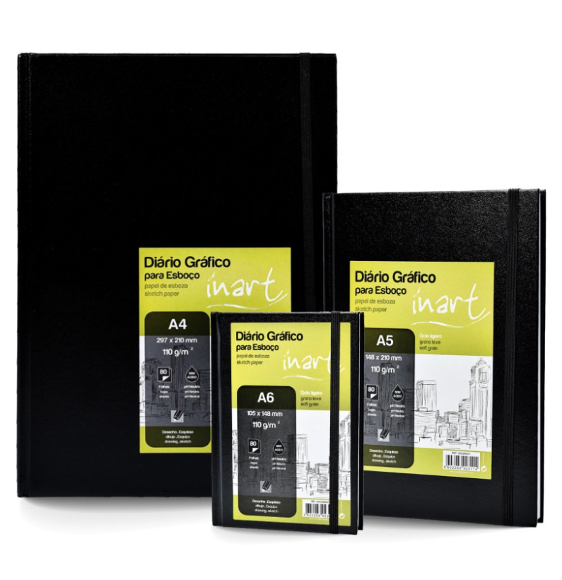 Diário Gráfico Esboço Inart Diário Gráfico Esboço Inart