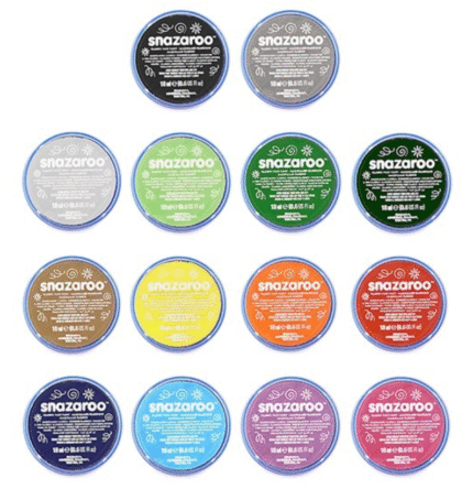 Tintas Facial e Corporal Clássica Snazaroo