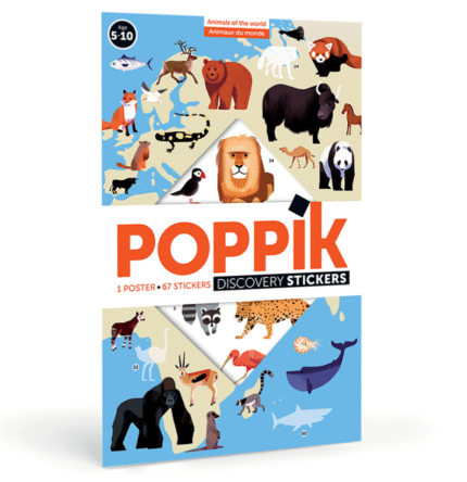 Poppik Póster Animais do Mundo