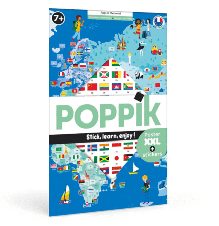Poppik Póster Bandeiras do Mundo