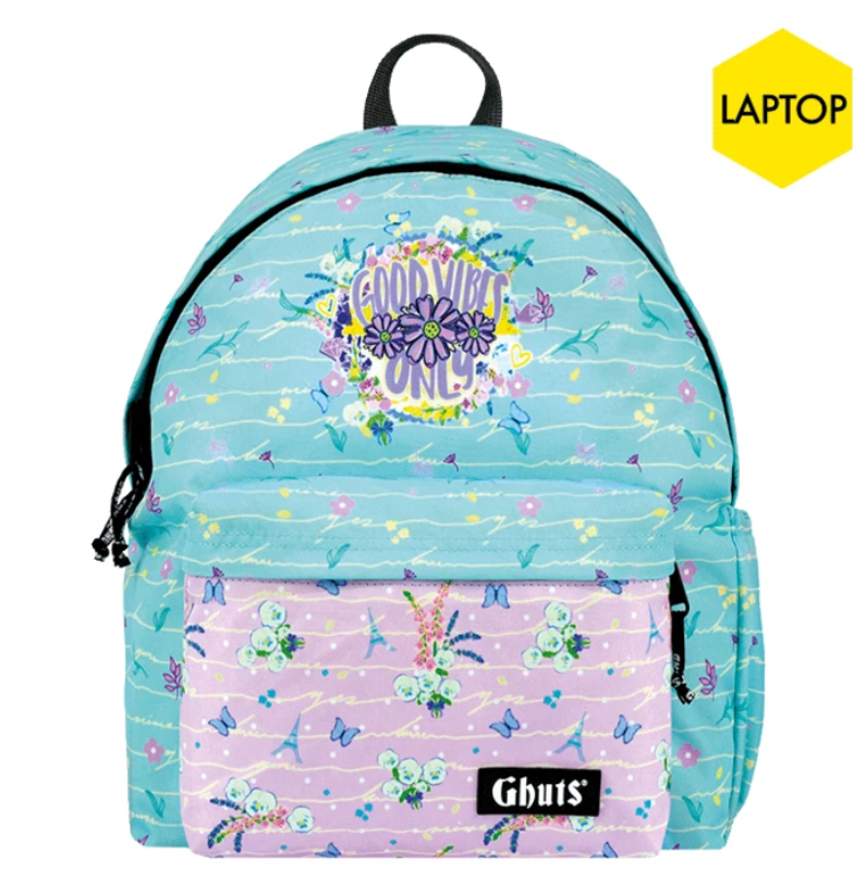 Mochila Clássica PC Pansies GH221 Ghuts 9