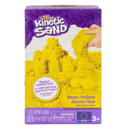 Kinetic Sand Amarelo Néon