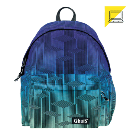 Mochila Clássica PC Metropolis Blue L34-GH211 Ghuts