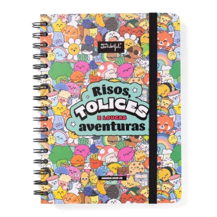Agenda Bo-Bo 2025-26 Semanal - Risos, Tolices e Loucas Aventuras