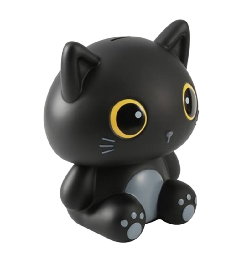 Mealheiro Gato Preto 27cm iTotal Mealheiro Gato Preto 27cm iTotal