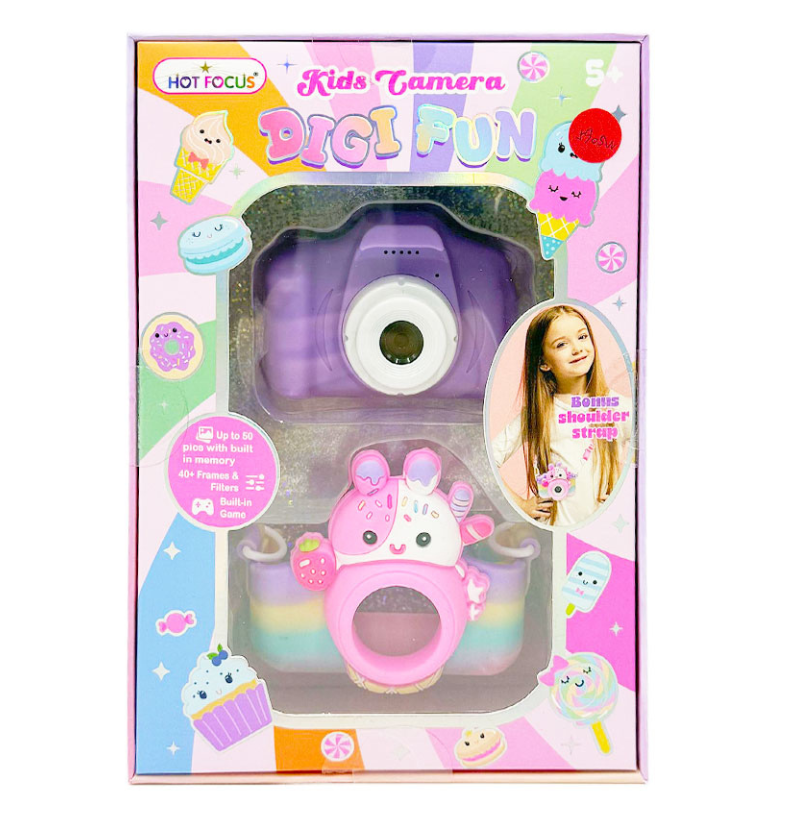 Sweets Máquina Fotográfica Infantil Digital Fun 2