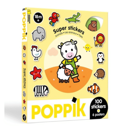 Poppik Super Stickers Animais
