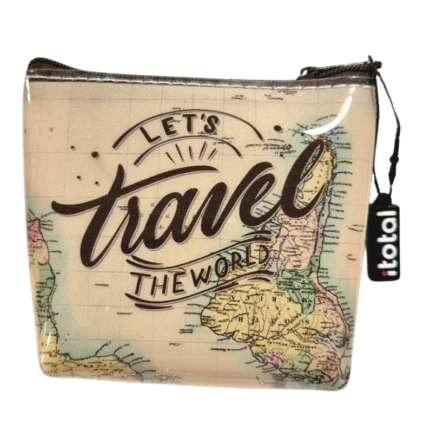 iTotal Porta-Moedas Mapa Mundo