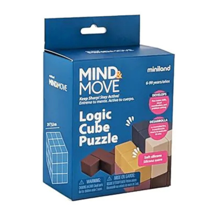 Miniland Mind & Move Logic Cube Puzzle 1