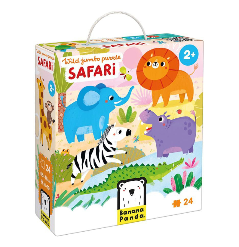 Banana Panda Puzzle Jumbo Selvagem Safari 1