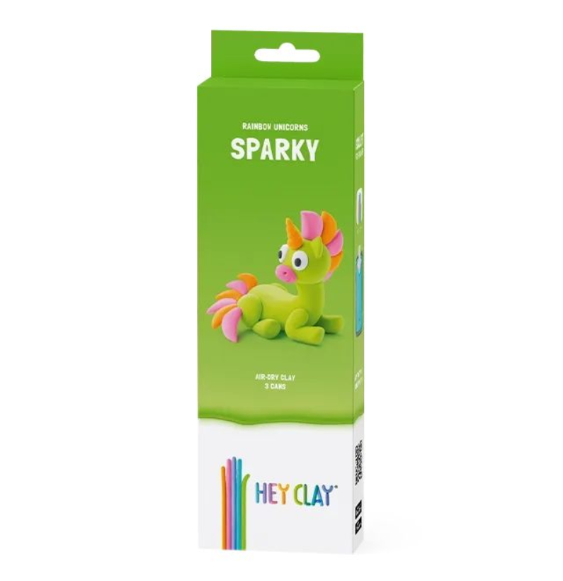 Hey Clay Rainbow Unicorns Sparky 11